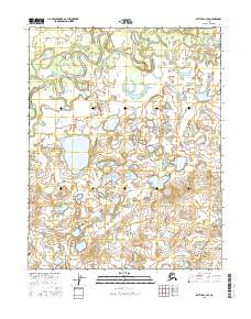 Bettles C-4 SE, AK — USGS 7.5-minute topo (2016)
