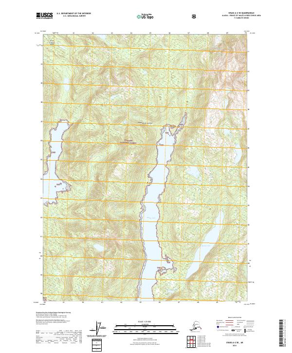 Craig A-2 SE, AK — USGS 7.5-minute topo (2021)