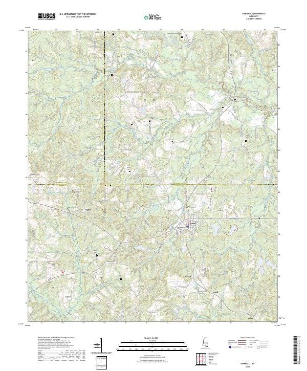 Sumrall, MS — USGS 7.5-minute topo (2024)