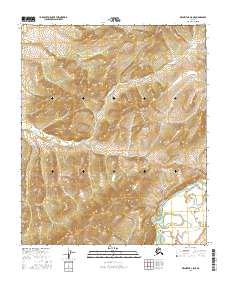 Melozitna A-5 NE, AK — USGS 7.5-minute topo (2016)