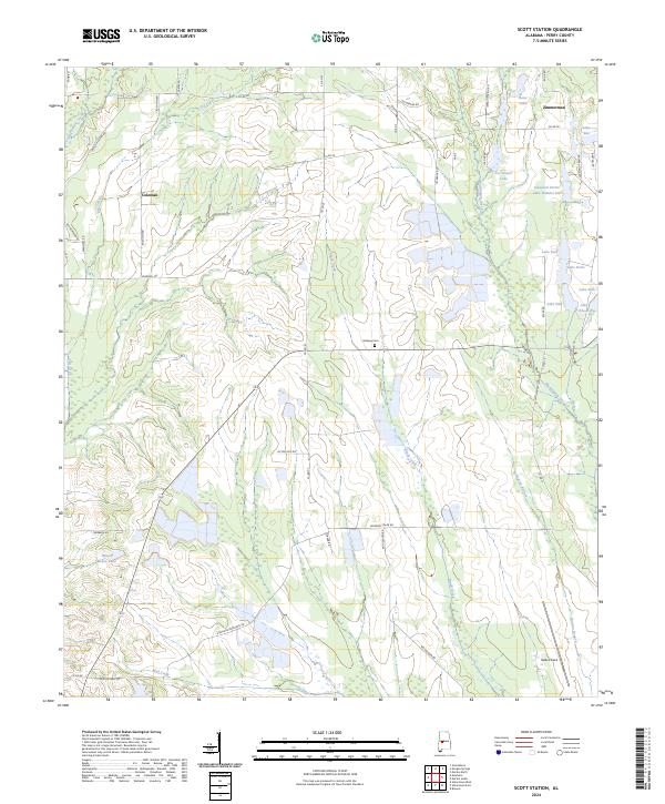 Scott Station, AL — USGS 7.5-minute topo (2024)