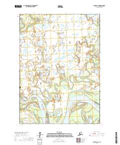 Bethel D-7 NE, AK — USGS 7.5-minute topo (2017)