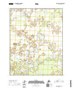 Fort Yukon D-3 SE, AK — USGS 7.5-minute topo (2018)