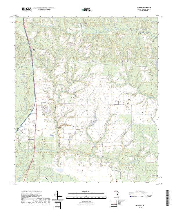 Rock Hill, FL — USGS 7.5-minute topo (2024)