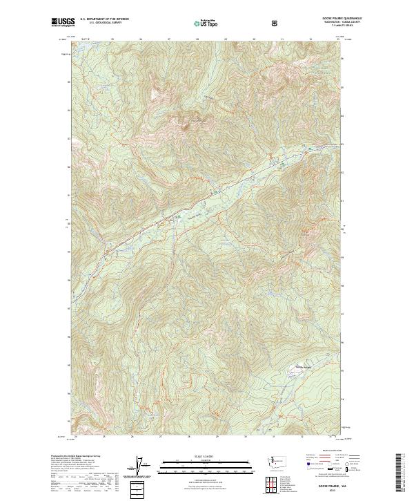 Goose Prairie, WA — USGS 7.5-minute topo (2023)