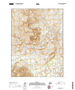 Iliamna D-6 NW, AK — USGS 7.5-minute topo (2019)