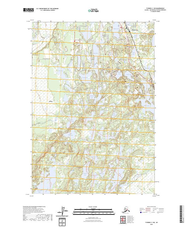 Tyonek C-1 NE, AK — USGS 7.5-minute topo (2023)