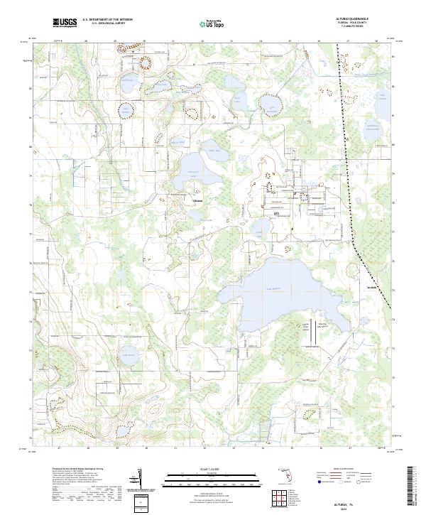 Alturas, FL — USGS 7.5-minute topo (2024)