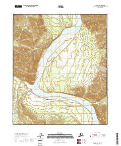 Eagle D-1 SE, AK-YT — USGS 7.5-minute topo (2018)