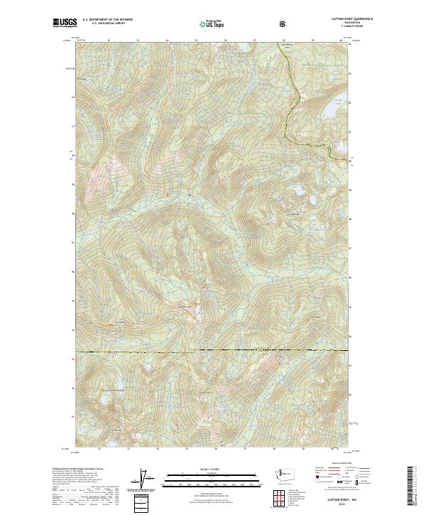 Captain Point, WA — USGS 7.5-minute topo (2023)