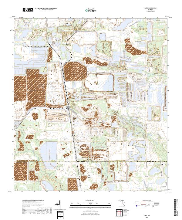 Baird, FL — USGS 7.5-minute topo (2024)