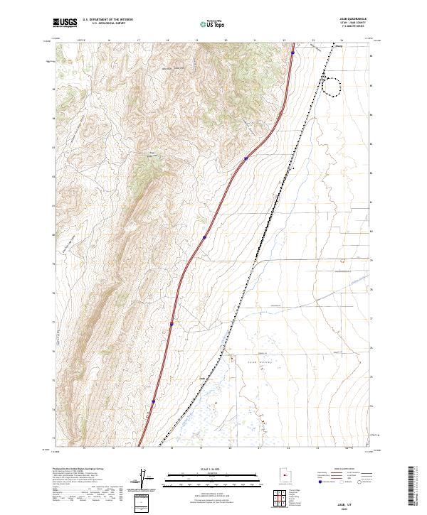 Juab, UT — USGS 7.5-minute topo (2023)