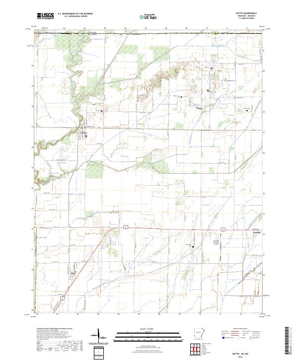 Datto, AR-MO — USGS 7.5-minute topo (2024)