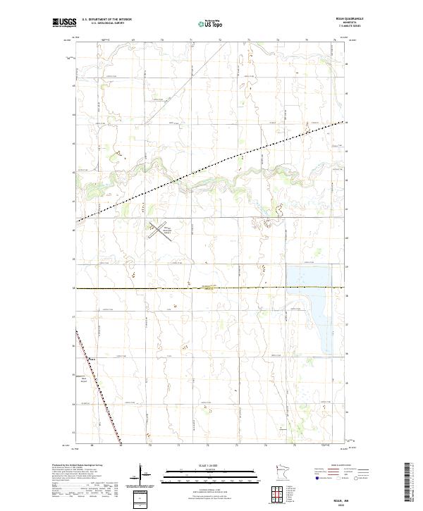Roan, MN — USGS 7.5-minute topo (2022)