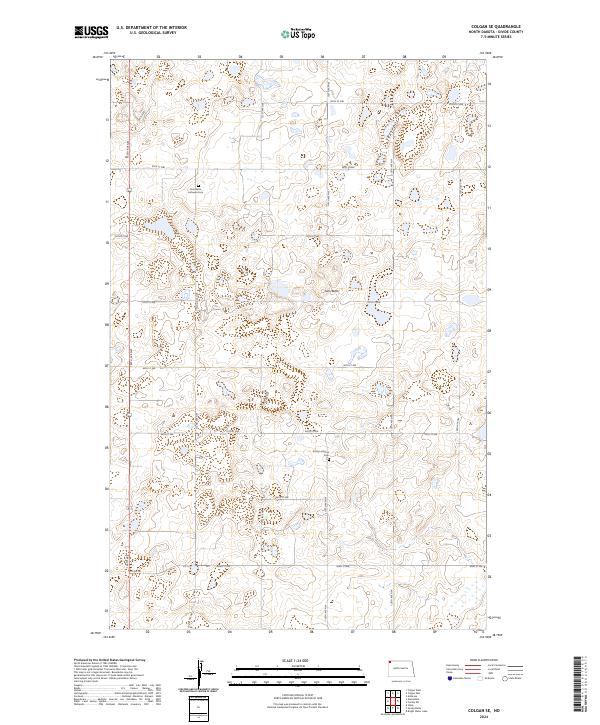 Colgan SE, ND — USGS 7.5-minute topo (2024)