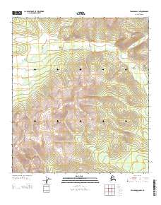 Tanacross D-5 NW, AK — USGS 7.5-minute topo (2013)