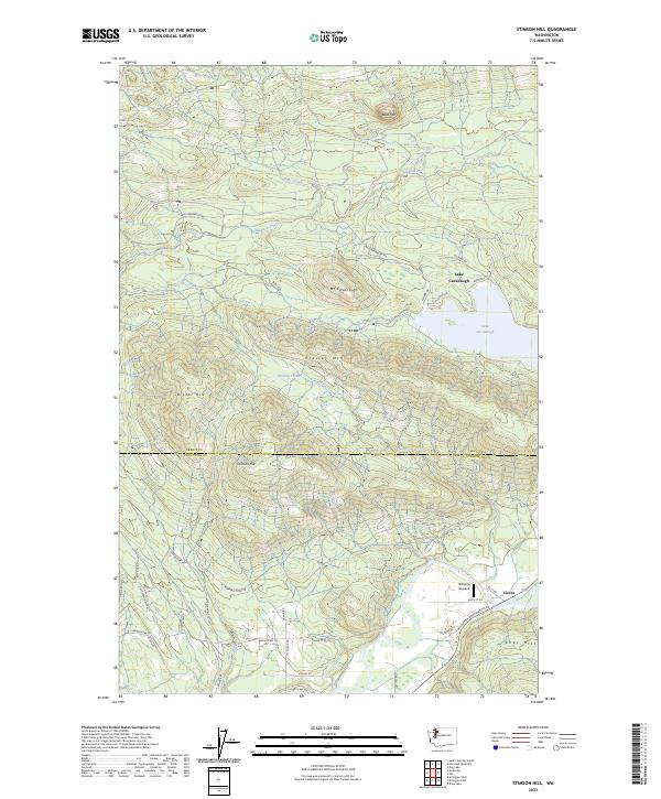 Stimson Hill, WA — USGS 7.5-minute topo (2023)