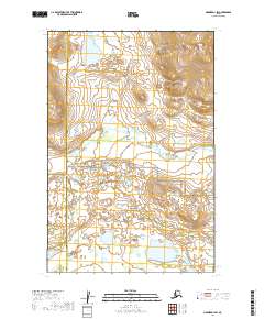 Naknek D-1 SW, AK — USGS 7.5-minute topo (2019)