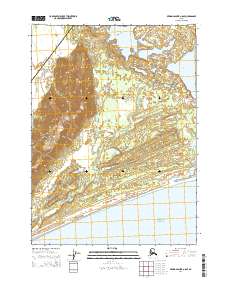 Bering Glacier A-8 SE, AK — USGS 7.5-minute topo (2014)