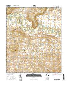 Kateel River A-1 NE, AK — USGS 7.5-minute topo (2016)