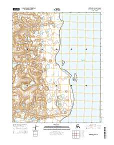 Kotzebue B-4 SW, AK — USGS 7.5-minute topo (2014)