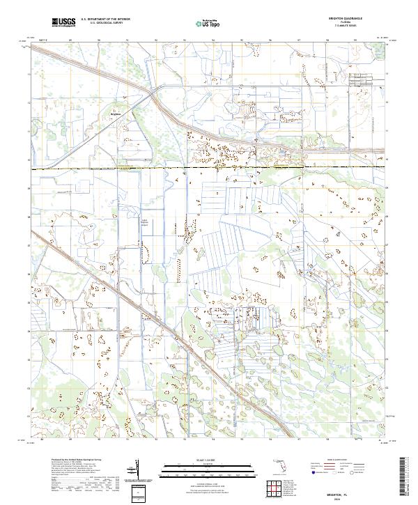 Brighton, FL — USGS 7.5-minute topo (2024)
