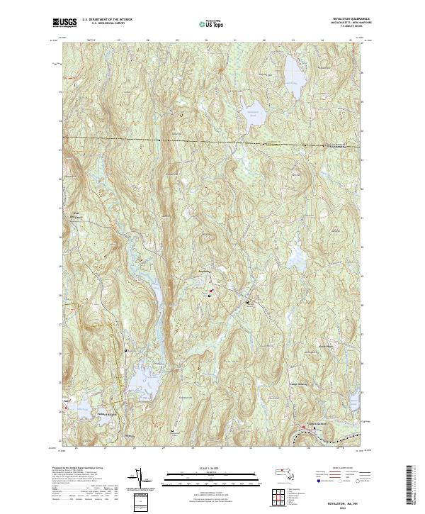 Royalston, MA-NH — USGS 7.5-minute topo (2024)