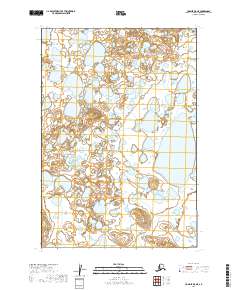 Ugashik D-5 NE, AK — USGS 7.5-minute topo (2019)