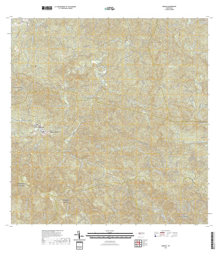 Maricao, PR — USGS 7.5-minute topo (2024)