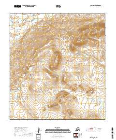 Arctic A-3 SE, AK — USGS 7.5-minute topo (2018)