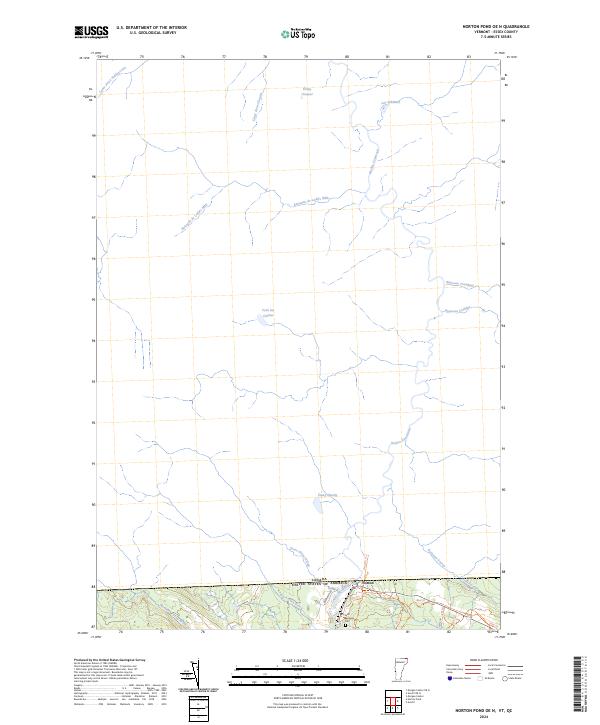 Norton Pond OE N, VT-QC — USGS 7.5-minute topo (2024)