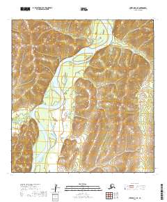 Iditarod B-1 SE, AK — USGS 7.5-minute topo (2019)