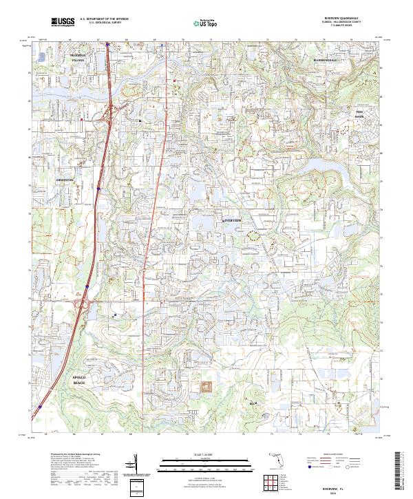 Riverview, FL — USGS 7.5-minute topo (2024)