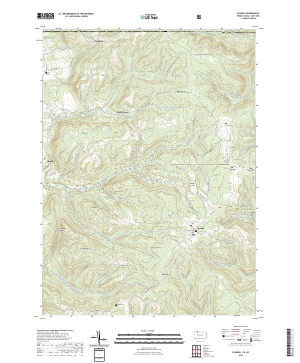 Scandia, PA-NY — USGS 7.5-minute topo (2023)