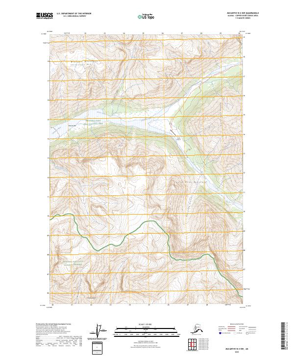 McCarthy B-4 NW, AK — USGS 7.5-minute topo (2023)