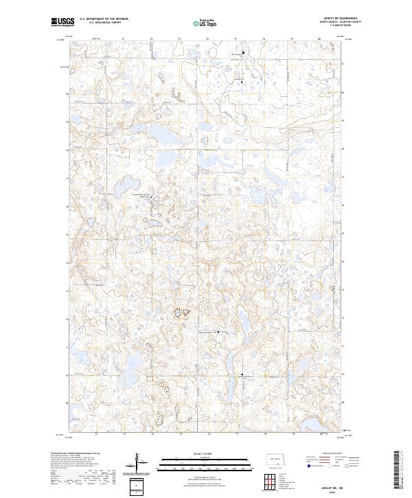 Ashley NE, ND — USGS 7.5-minute topo (2024)