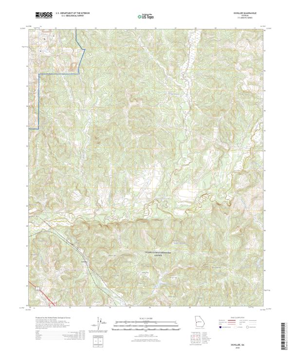 Ochillee, GA — USGS 7.5-minute topo (2026)