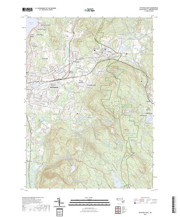 Pittsfield East, MA — USGS 7.5-minute topo (2024)