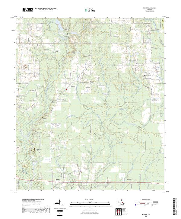 Robert, LA — USGS 7.5-minute topo (2024)