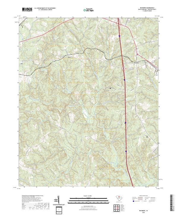 Richburg, SC — USGS 7.5-minute topo (2024)