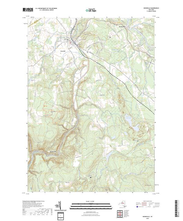 Boonville, NY — USGS 7.5-minute topo (2023)