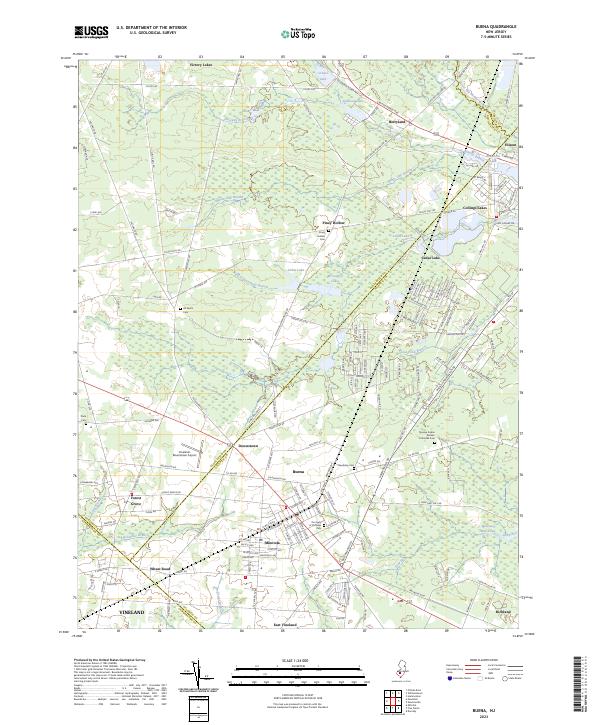 Buena, NJ — USGS 7.5-minute topo (2023)