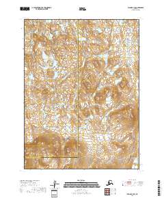 Iliamna B-4 SW, AK — USGS 7.5-minute topo (2018)