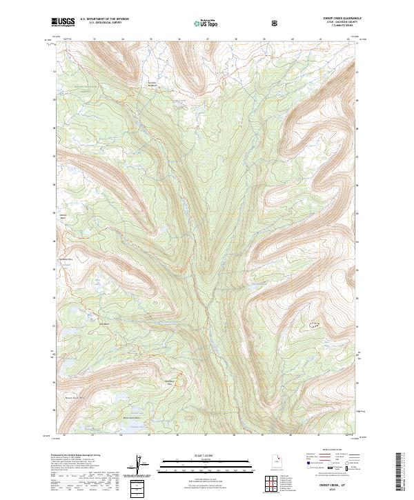 Oweep Creek, UT — USGS 7.5-minute topo (2023)