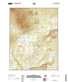 Coleen B-6 SE, AK — USGS 7.5-minute topo (2018)