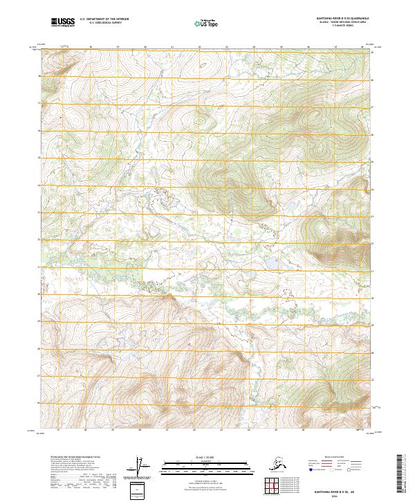 Kantishna River B-5 SE, AK — USGS 7.5-minute topo (2024)