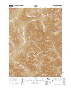 Survey Pass B-1 NW, AK — USGS 7.5-minute topo (2016)