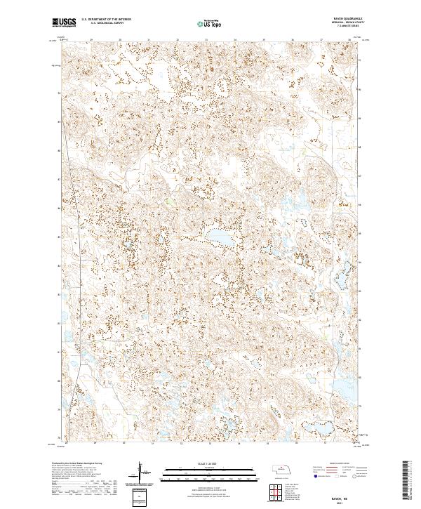 Raven, NE — USGS 7.5-minute topo (2021)