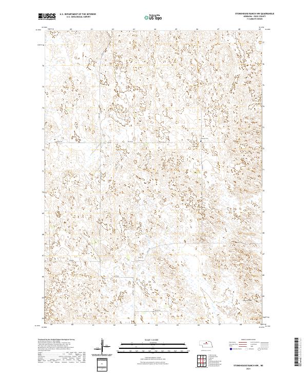 Stonehouse Ranch NW, NE — USGS 7.5-minute topo (2021)