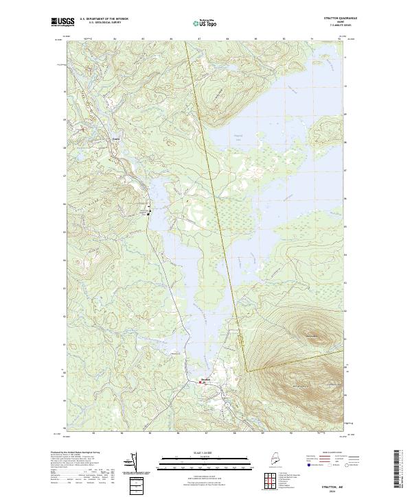 Stratton, ME — USGS 7.5-minute topo (2024)